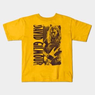 David Gilmour Vintage Navy Kids T-Shirt